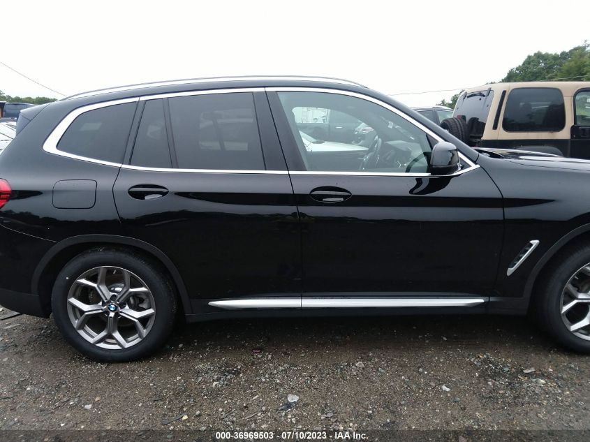 2020 BMW X3 XDRIVE30I - 5UXTY5C07LLT33845