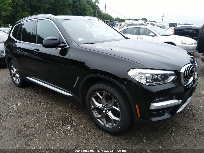 2020 BMW X3 XDRIVE30I - 5UXTY5C07LLT33845