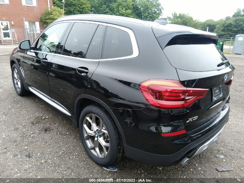 2020 BMW X3 XDRIVE30I - 5UXTY5C07LLT33845