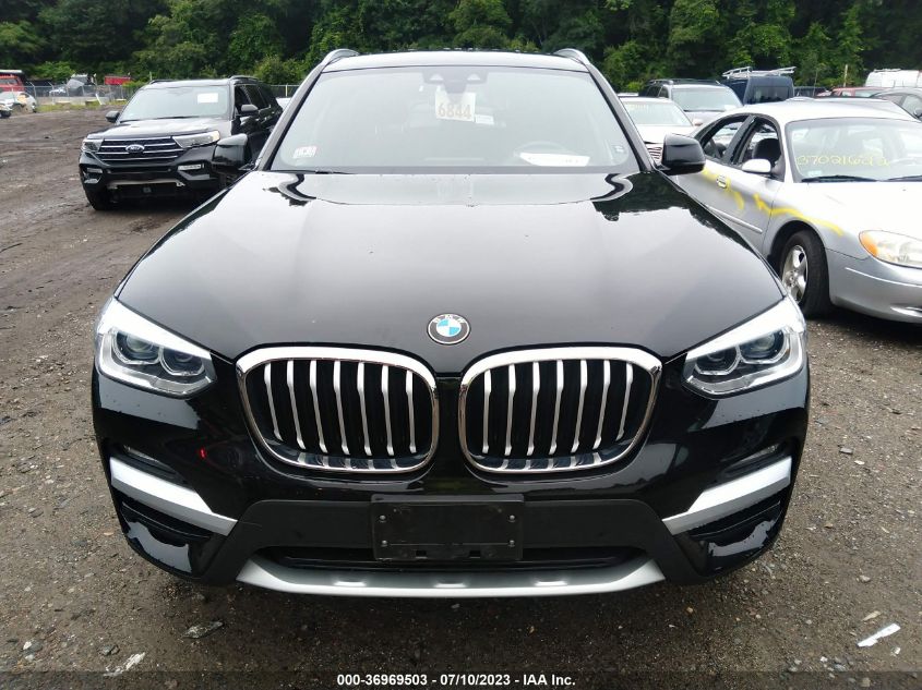 2020 BMW X3 XDRIVE30I - 5UXTY5C07LLT33845