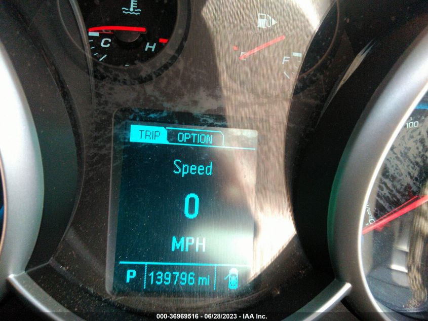 2015 CHEVROLET CRUZE LT - 1G1PE5SB6F7161019