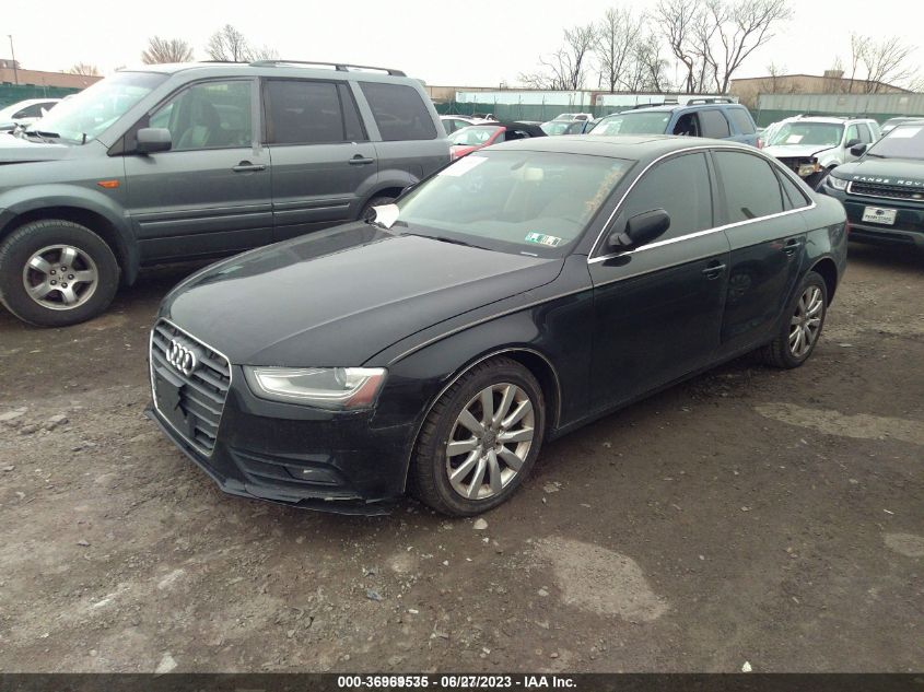 2013 AUDI A4 PREMIUM - WAUAFAFL5DA046768