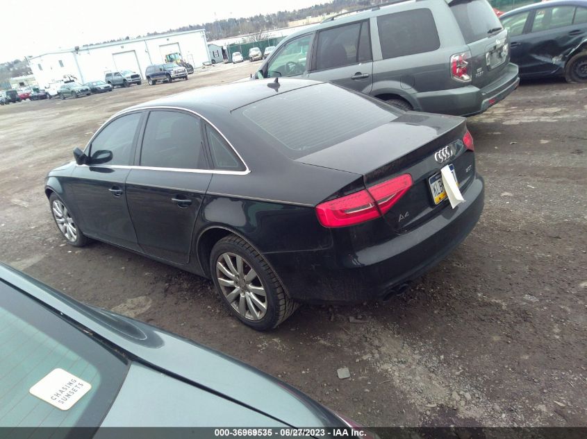 2013 AUDI A4 PREMIUM - WAUAFAFL5DA046768