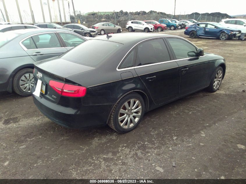 2013 AUDI A4 PREMIUM - WAUAFAFL5DA046768