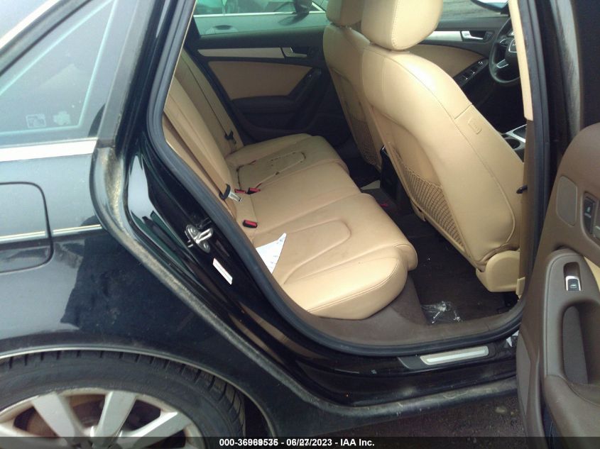 2013 AUDI A4 PREMIUM - WAUAFAFL5DA046768
