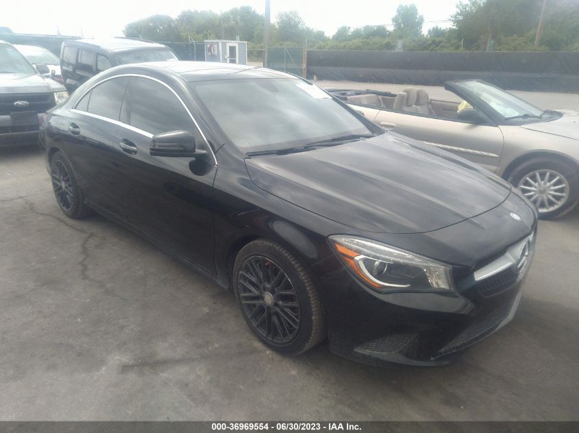 VIN WDDSJ4EB8EN042181 2014 MERCEDES-BENZ CLA no.1