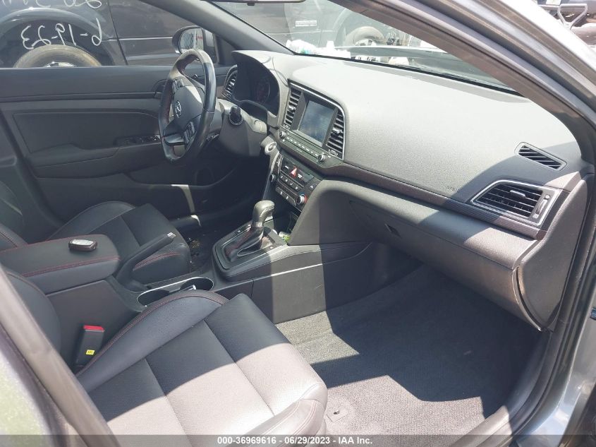 2018 HYUNDAI ELANTRA SPORT - KMHD04LB3JU596247