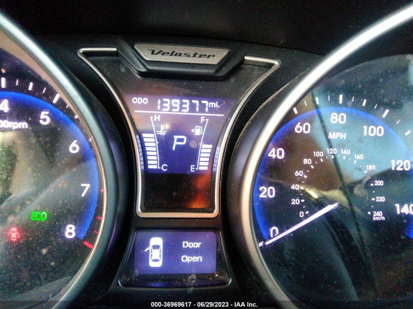 2015 HYUNDAI VELOSTER TURBO - KMHTC6AE4FU238139