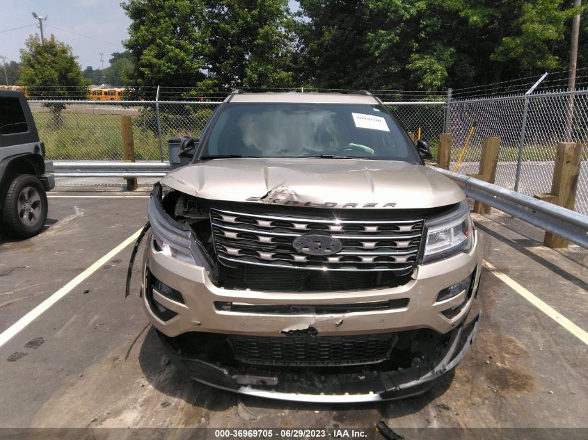 2017 FORD EXPLORER XLT - 1FM5K7D86HGD77827