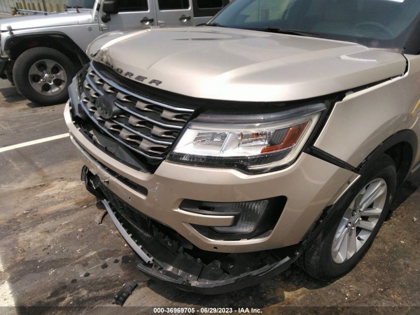 2017 FORD EXPLORER XLT - 1FM5K7D86HGD77827