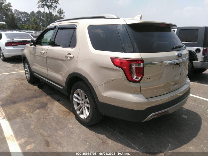 2017 FORD EXPLORER XLT - 1FM5K7D86HGD77827