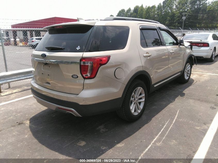 2017 FORD EXPLORER XLT - 1FM5K7D86HGD77827
