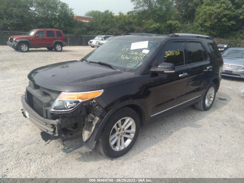 2013 FORD EXPLORER XLT - 1FM5K7D80DGB28434