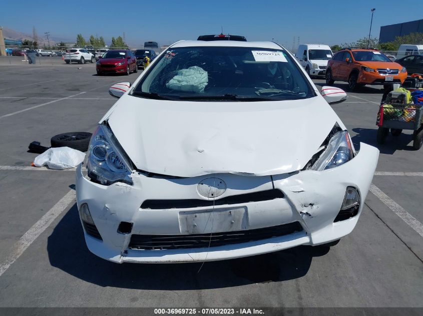 2013 TOYOTA PRIUS C ONE/TWO/THREE/FOUR - JTDKDTB39D1542932