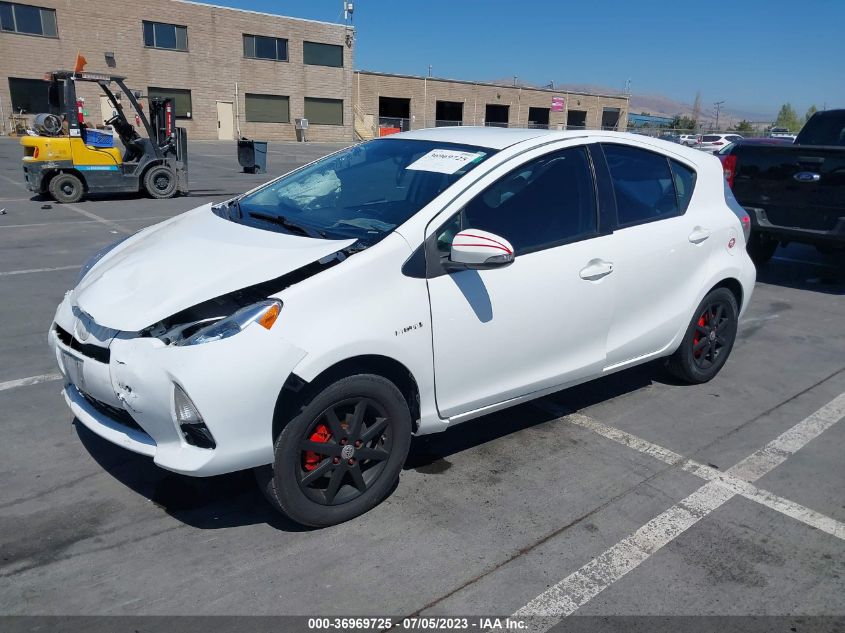 2013 TOYOTA PRIUS C ONE/TWO/THREE/FOUR - JTDKDTB39D1542932