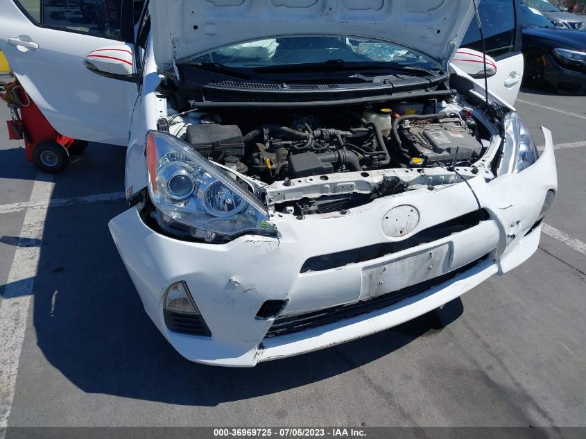 2013 TOYOTA PRIUS C ONE/TWO/THREE/FOUR - JTDKDTB39D1542932