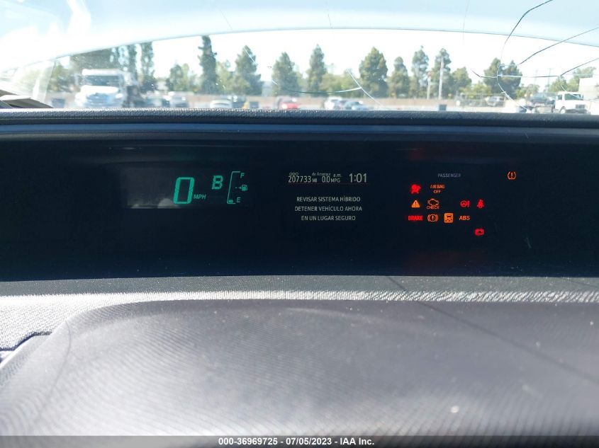 2013 TOYOTA PRIUS C ONE/TWO/THREE/FOUR - JTDKDTB39D1542932