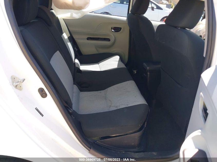 2013 TOYOTA PRIUS C ONE/TWO/THREE/FOUR - JTDKDTB39D1542932
