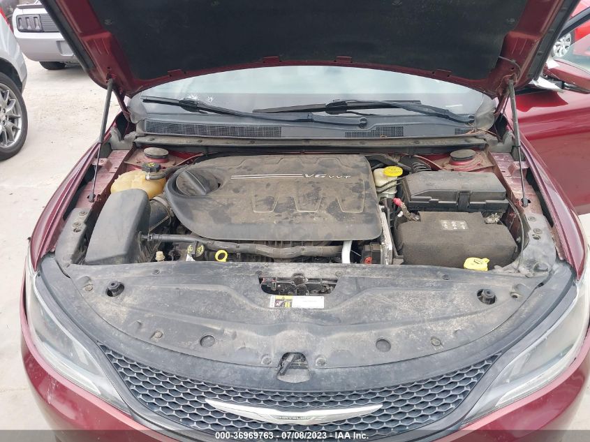 2016 CHRYSLER 200 S - 1C3CCCBG3GN133983