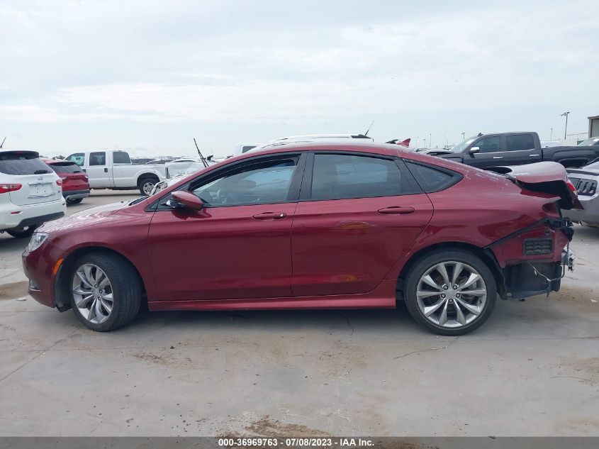 2016 CHRYSLER 200 S - 1C3CCCBG3GN133983