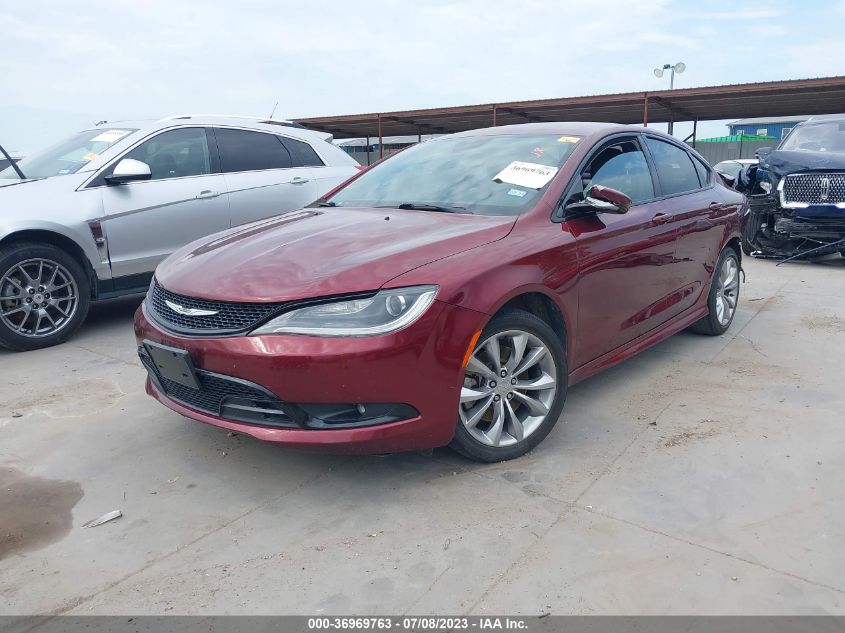 2016 CHRYSLER 200 S - 1C3CCCBG3GN133983