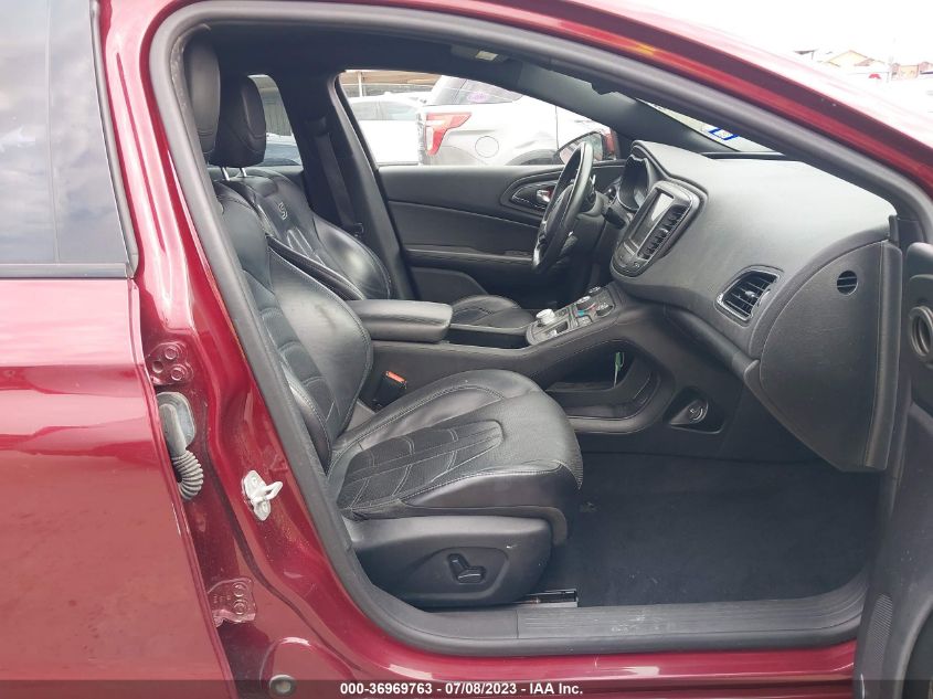 2016 CHRYSLER 200 S - 1C3CCCBG3GN133983