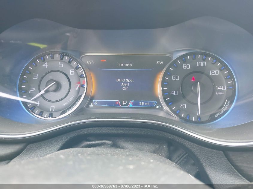 2016 CHRYSLER 200 S - 1C3CCCBG3GN133983