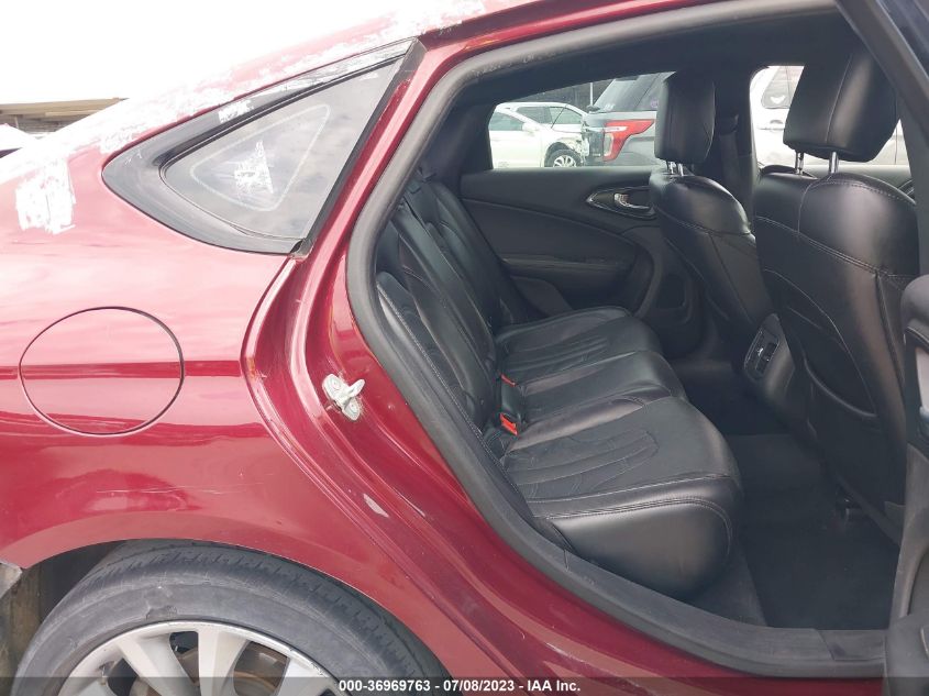 2016 CHRYSLER 200 S - 1C3CCCBG3GN133983
