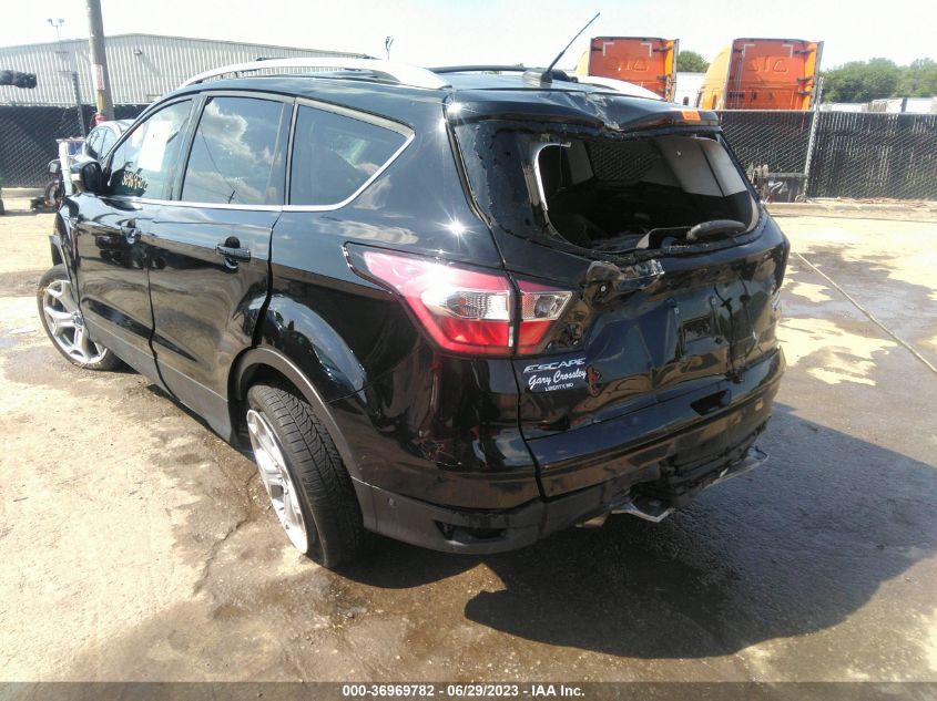 2017 FORD ESCAPE TITANIUM - 1FMCU9J93HUE35517