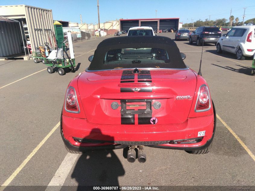 2014 MINI COOPER ROADSTER S WMWSY3C59ET595251