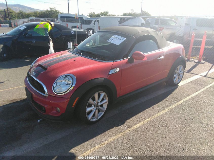 2014 MINI COOPER ROADSTER S WMWSY3C59ET595251