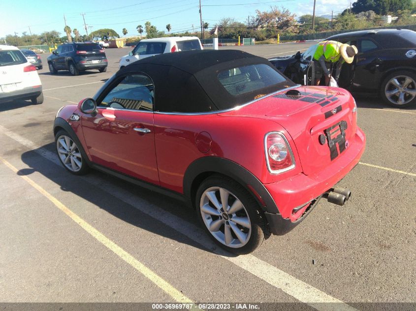 2014 MINI COOPER ROADSTER S WMWSY3C59ET595251