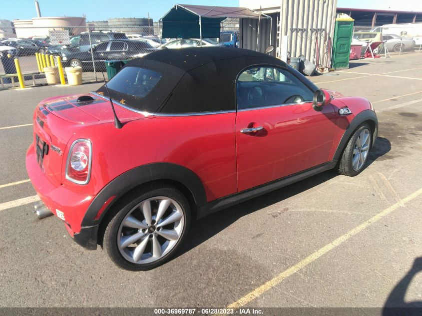 2014 MINI COOPER ROADSTER S WMWSY3C59ET595251