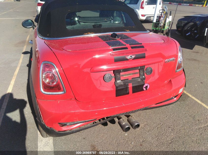 2014 MINI COOPER ROADSTER S WMWSY3C59ET595251