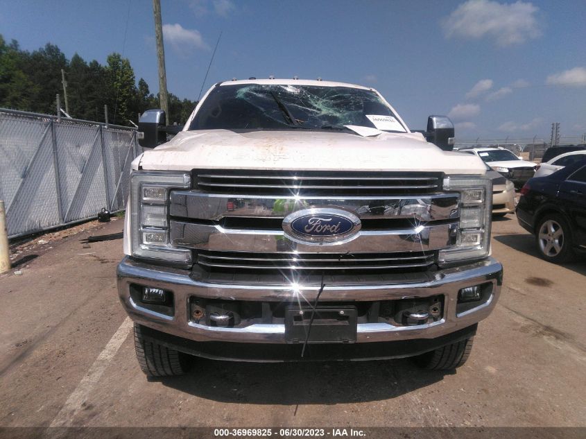 2017 FORD SUPER DUTY F-250 SRW LARIAT/PLATINUM - 1FT7W2BT6HEB51276