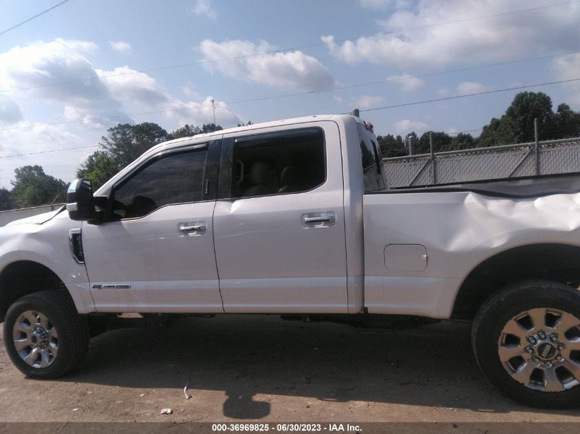 2017 FORD SUPER DUTY F-250 SRW LARIAT/PLATINUM - 1FT7W2BT6HEB51276