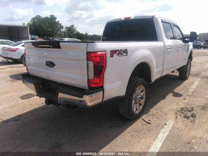 2017 FORD SUPER DUTY F-250 SRW LARIAT/PLATINUM - 1FT7W2BT6HEB51276