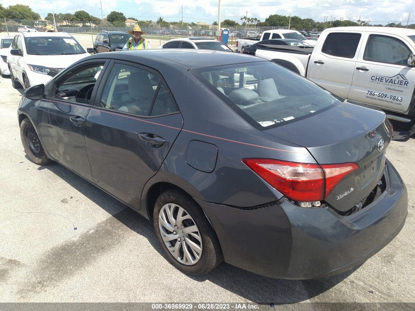 VIN 2T1BURHE1JC987426 2018 TOYOTA COROLLA L/LE/XLE/SE/XSE