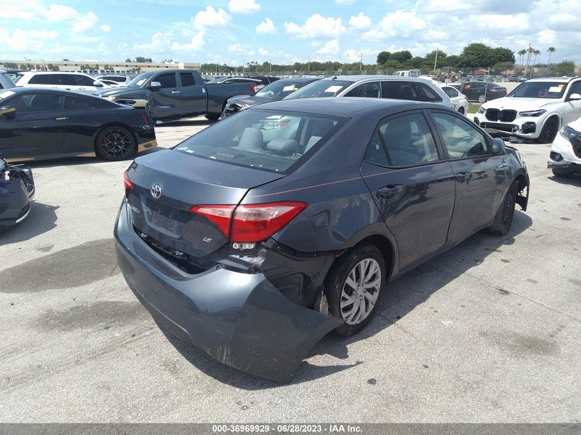 VIN 2T1BURHE1JC987426 2018 TOYOTA COROLLA L/LE/XLE/SE/XSE
