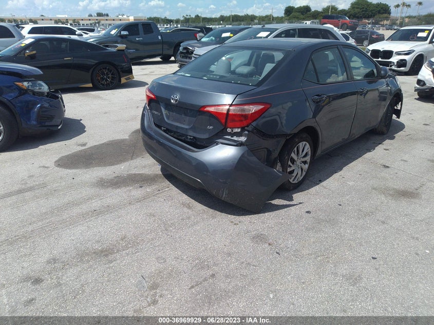 VIN 2T1BURHE1JC987426 2018 TOYOTA COROLLA L/LE/XLE/SE/XSE