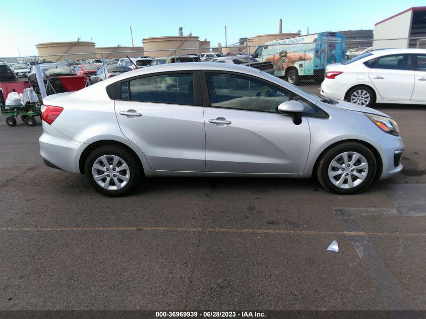 2016 KIA RIO LX - KNADM4A39G6591598