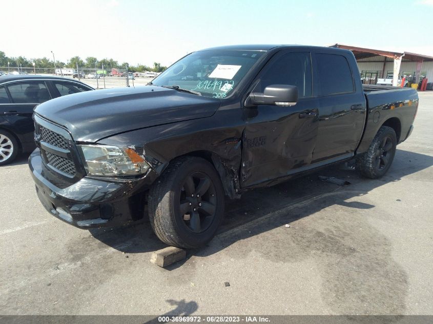 2018 RAM 1500 LONE STAR - 1C6RR6LT7JS239757
