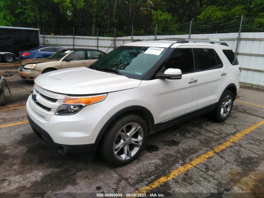 2013 FORD EXPLORER LIMITED - 1FM5K8F87DGA55713