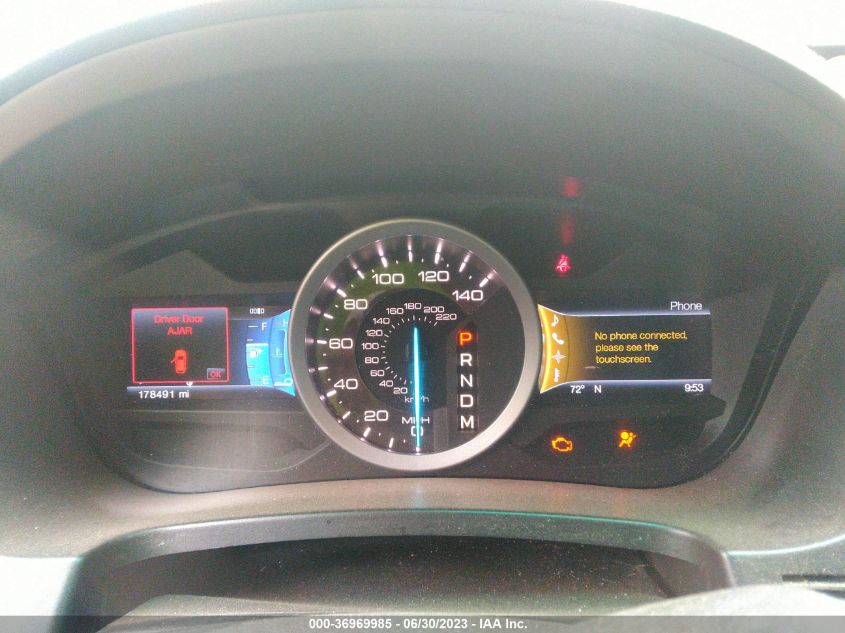 2013 FORD EXPLORER LIMITED - 1FM5K8F87DGA55713