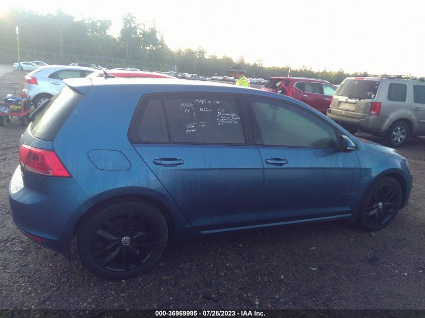 2015 VOLKSWAGEN GOLF TSI SE - 3VW217AU8FM035193