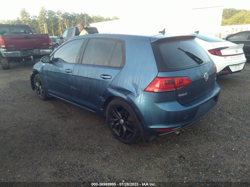2015 VOLKSWAGEN GOLF TSI SE - 3VW217AU8FM035193