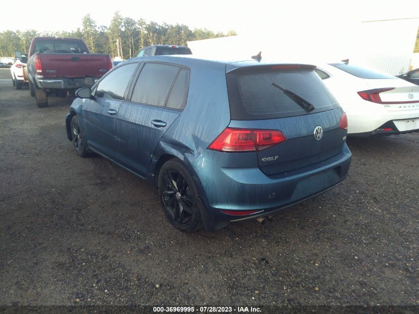 2015 VOLKSWAGEN GOLF TSI SE - 3VW217AU8FM035193