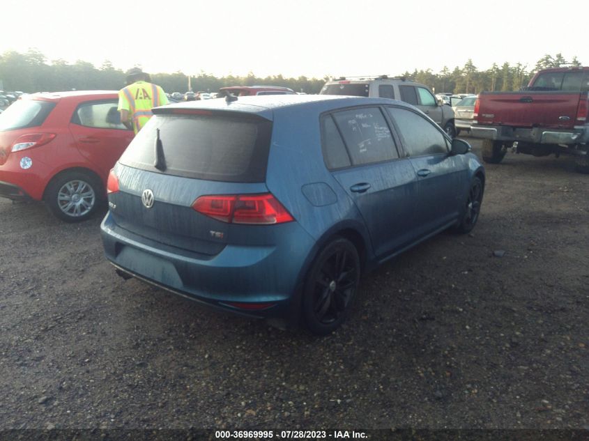 2015 VOLKSWAGEN GOLF TSI SE - 3VW217AU8FM035193