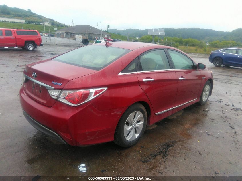 2015 HYUNDAI SONATA HYBRID - KMHEC4A48FA138857