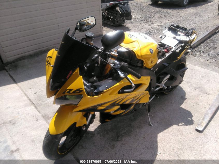 2008 YAMAHA YZFR6 JYARJ16E98A008595
